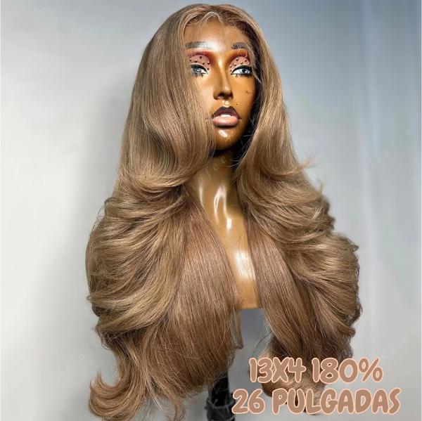13x4 180% 26" Te con Leche Ondulado Aliafee
